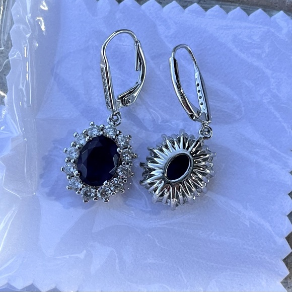 Silver earrings 925 - Picture 3 of 4